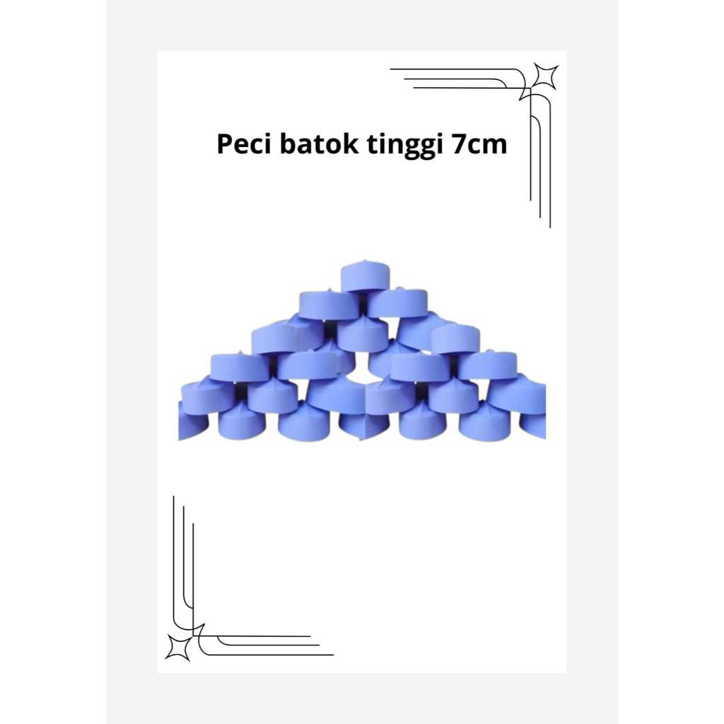 Peci putih batok habib bahar / peci batok / peci putih / peci haji