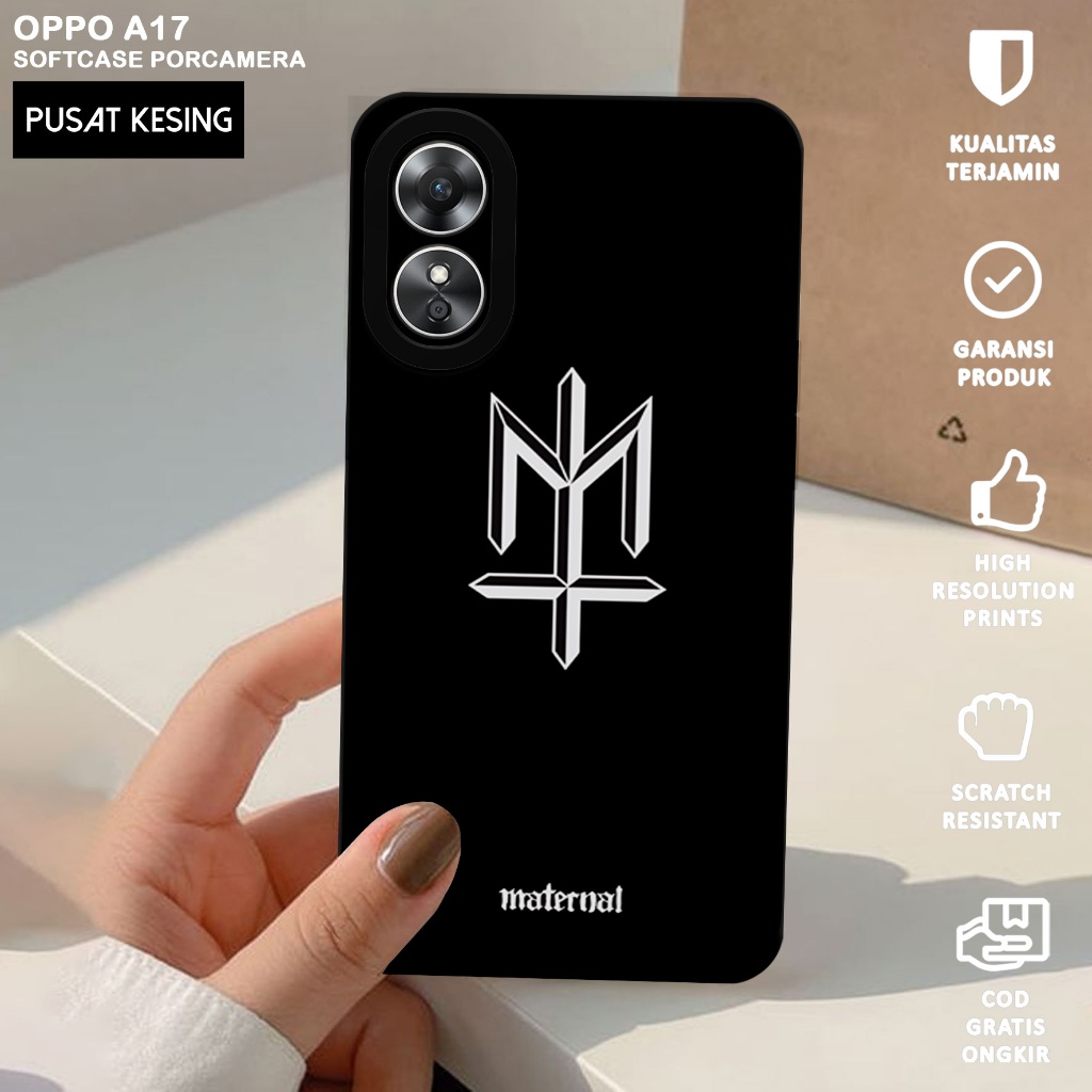 CASE OPPO A17 - Casing Hp Oppo A17 Motif BRAND - Case Hp Oppo A17 - Casing Oppo A17 - Softcase Hp Op