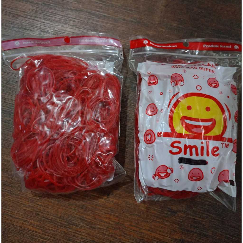 

KARET GELANG MERAH 100GR