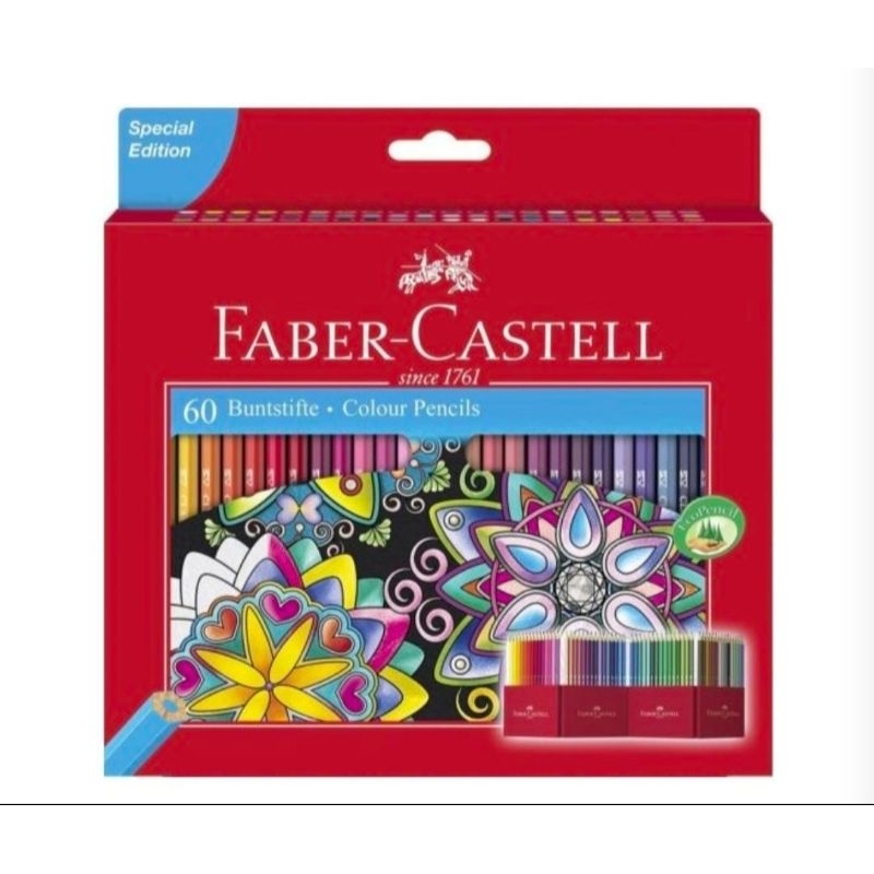 

Faber Castell Pensil Warna Klasik Set 60 Pensil Warna Artis