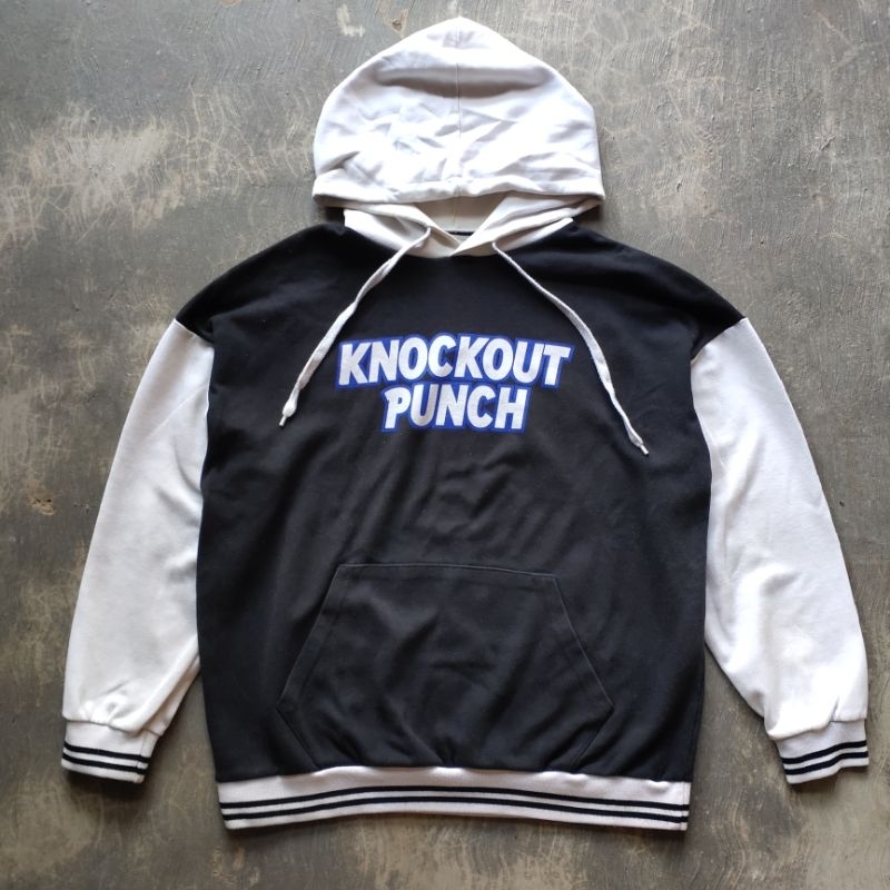 Hoodie dua warna brand de base