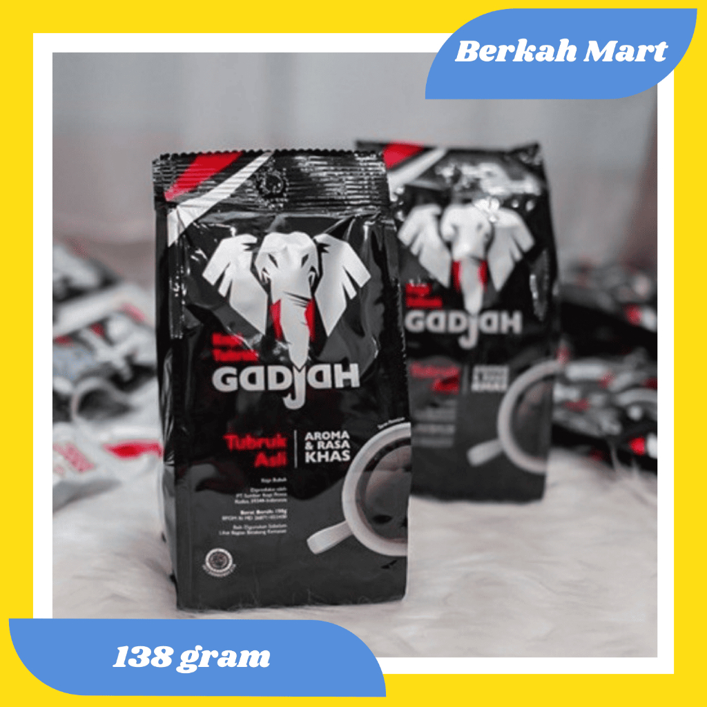 

KOPI BUBUK CAP GADJAH - UKURAN 138 GRAM