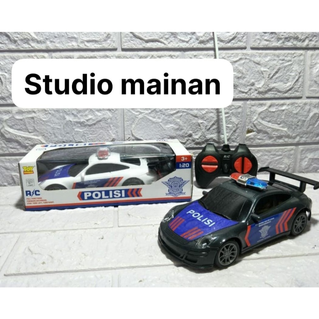 mainan mobil remote control rc car murah lebay rc car polisi mobil remot kabel sport car