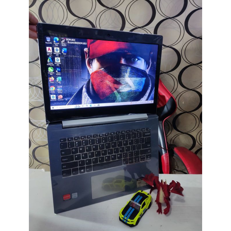 Lenovo Ideapad 330 81G2 Dark Grey Slim SUPER TIPIS [RAM 8GB + SSD DUAL VGA]