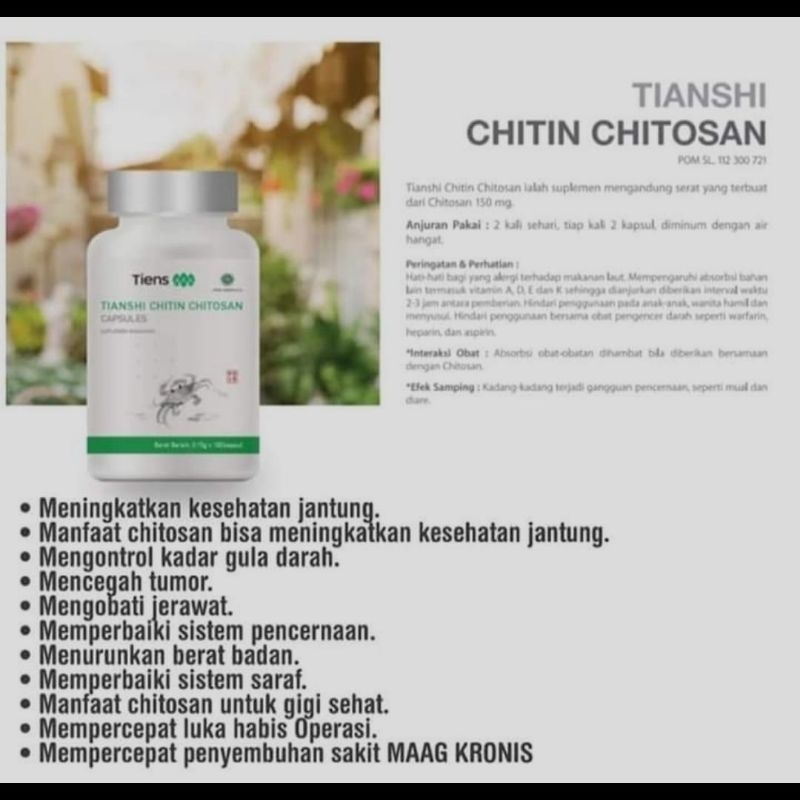 

Chitosan Kapsul untuk Detox alami dan asam lambung