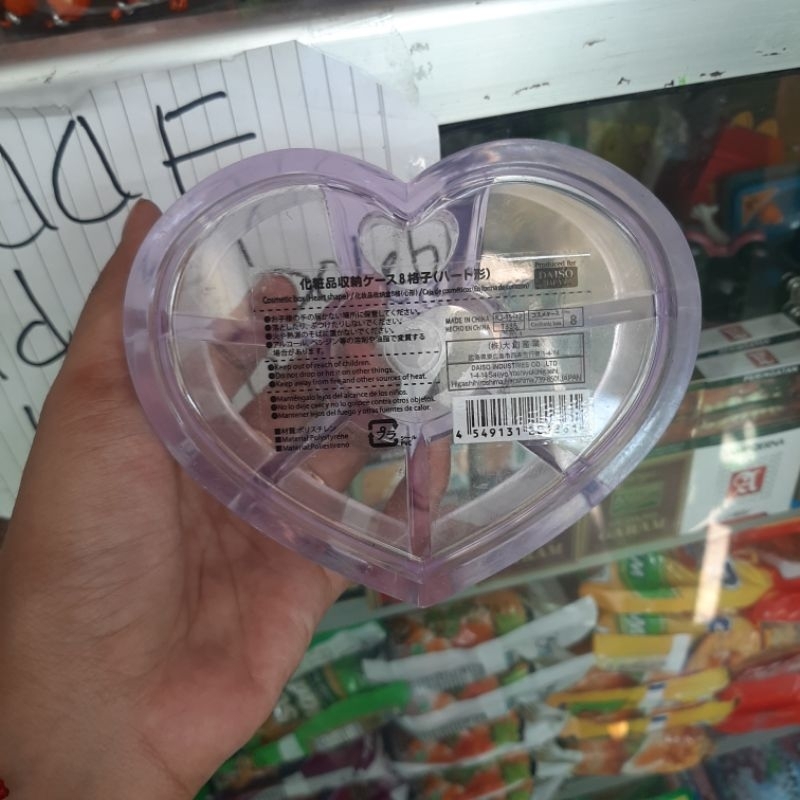 tempat lipstik daiso japan. rak lipstik make up model i love you