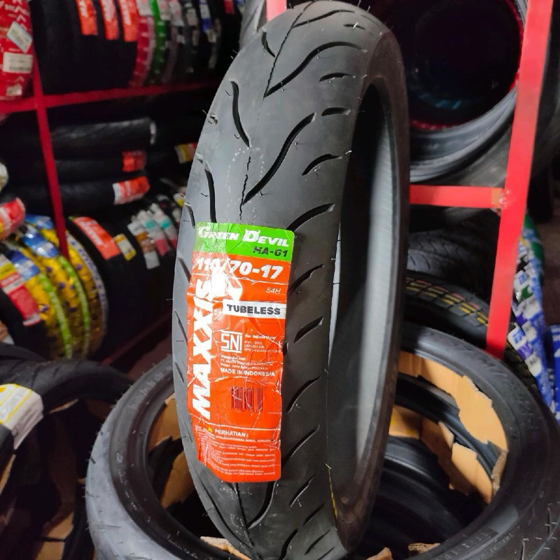 Maxxis Greendevil 90/80-17 100/80-17 110/70-17 120/70-17 130/70-17 tubeles ban maxxis ban maxxis ma 