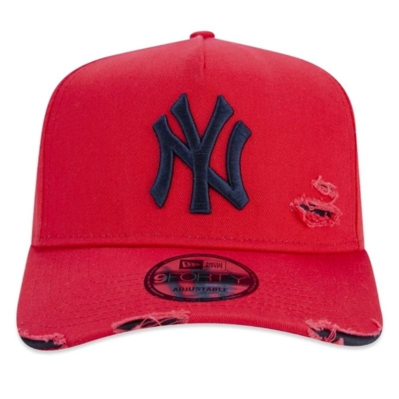 topi import ORIGINAL ny merah newera