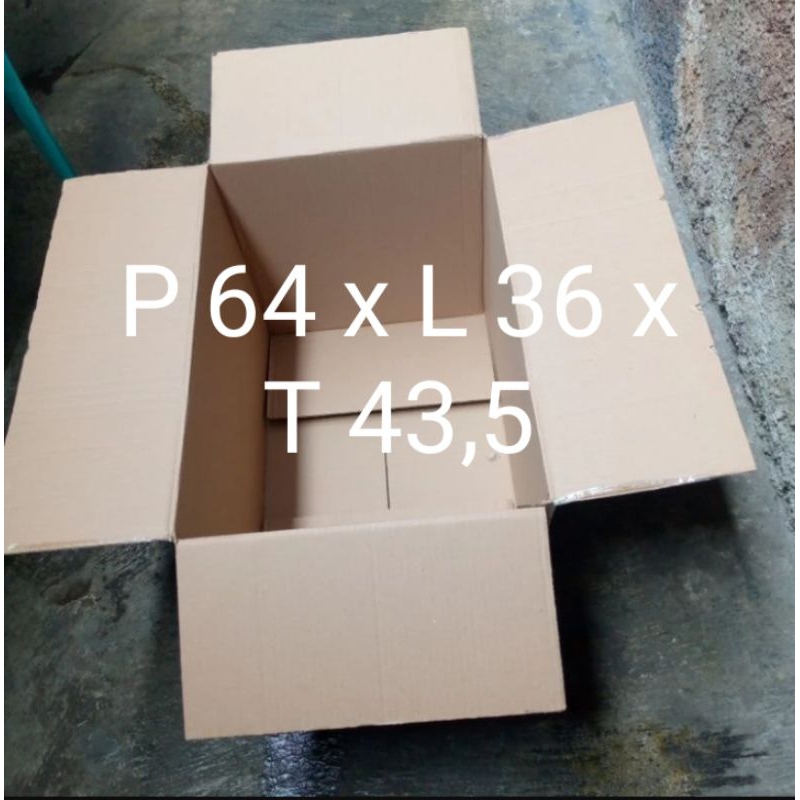 

Kardus Bekas Ukuran P 64 x L 36 x T 43,5| Kardus Packing | Kardus Sedang untuk packing atau simpan barang| kardus Bekas masih mulus dan bagus | kardus bagus