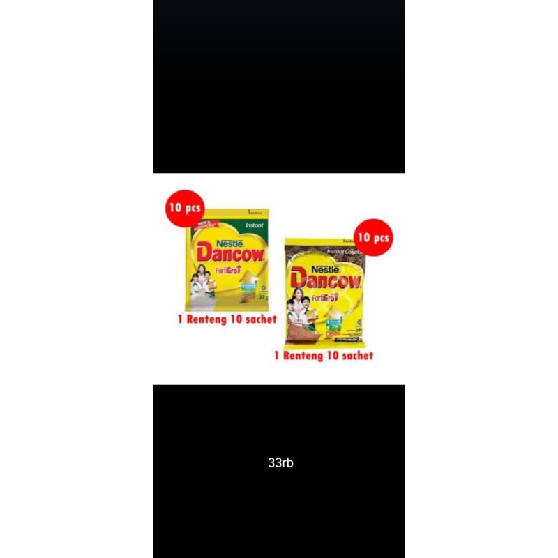 

susi dencow sachet isi 10pcs