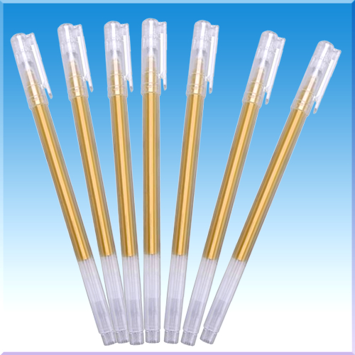PENA GLITER METALIK GOLD PULPEN METALIK EMAS PENA GEL SHINY GOLD PULPEN GLITER WARNA WARNI PENA GLIT