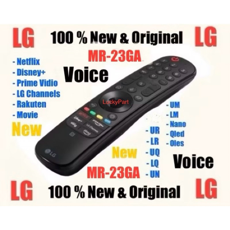 Magic Remot Smart TV LG MR23GA - Magic Remote LG MR23GA - MR23GA - Remote Smart LG MR23GA - Remote L