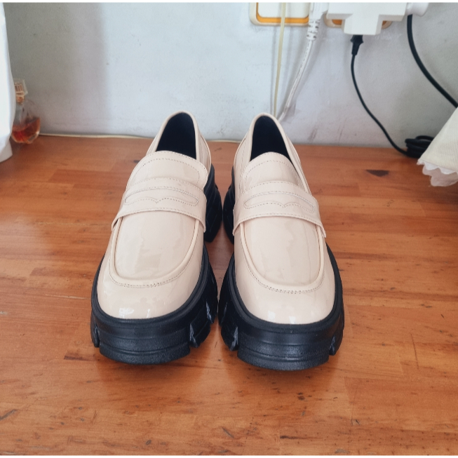 FAYT X 3MONGKIS Coco Loafer Platform Boat Symbolize Oat Women Shoes Sepatu Wanita