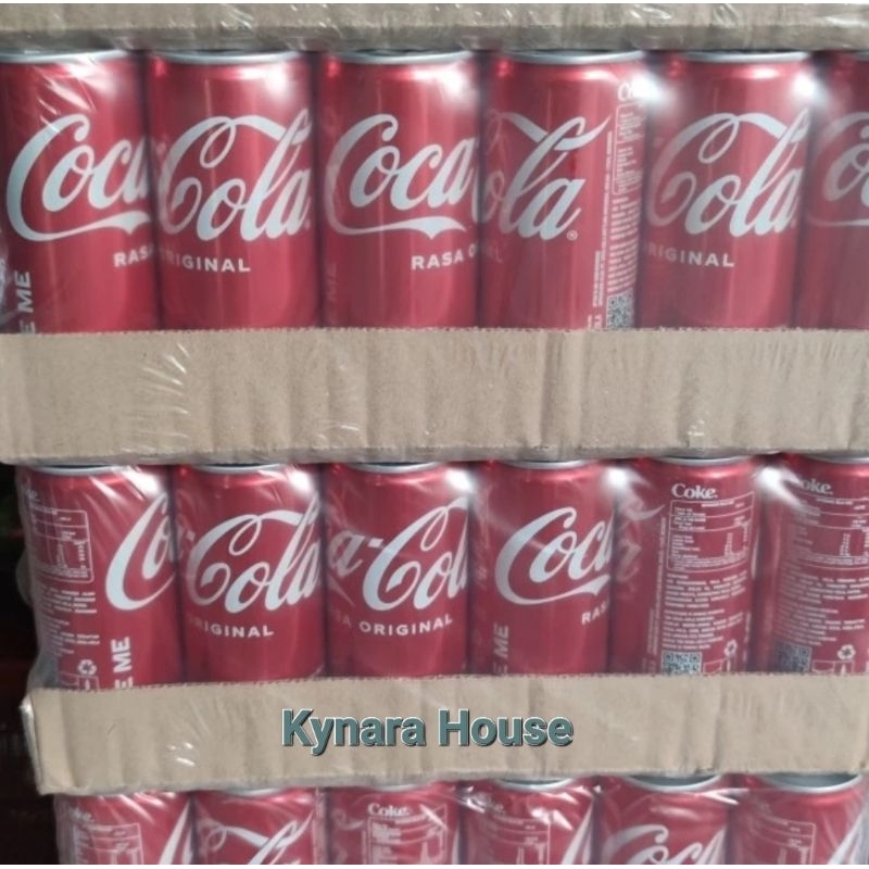 

Coca Cola/ Fanta Soft Drink Slim Kaleng 24x250ml (Karton)