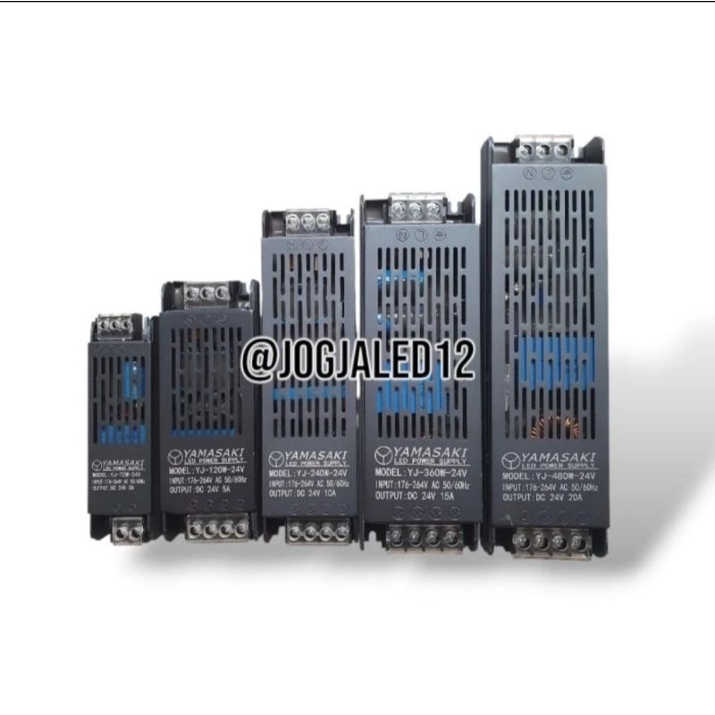 Power Supply DC 24V / Adaptor Travo Slim DC 24V Yamasaki