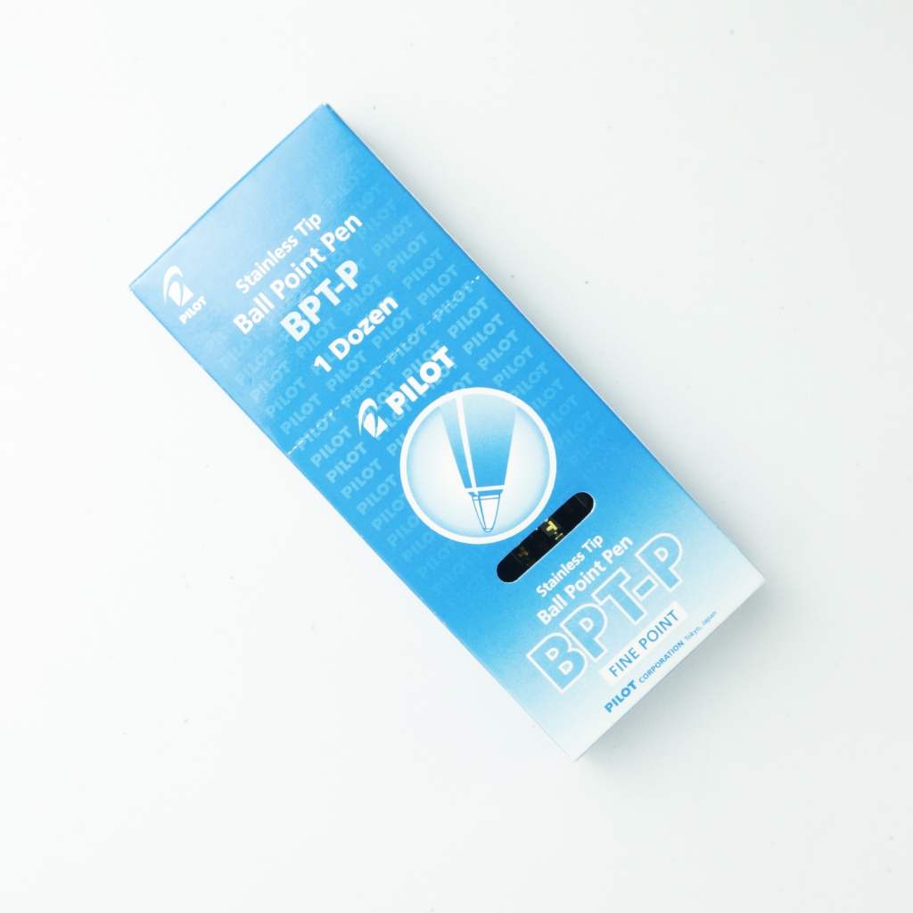 

Pulpen Pilot BTP-P Hitam Pena Fine Point - 12 Pcs/Lusin - Bolpoin Tinta Hitam Original