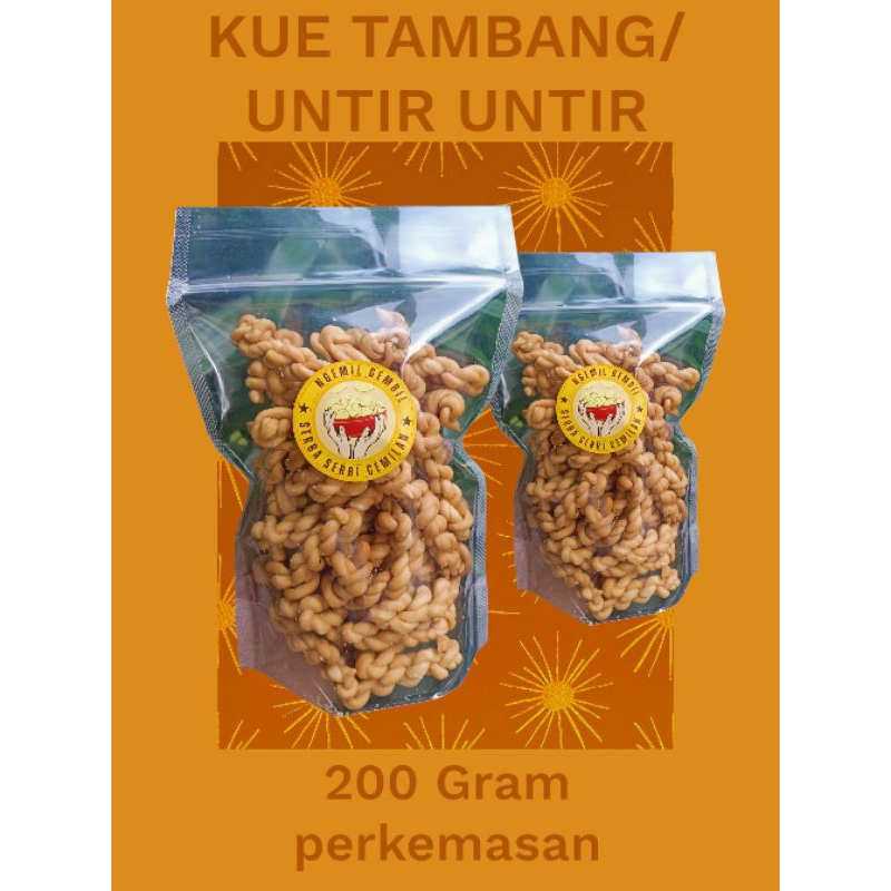 

KUE TAMBANG/ UNTIR UNTIR