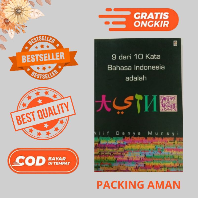 BUKU 9 DARI 10 KATA BAHASA INDONESIA ADALAH ASING