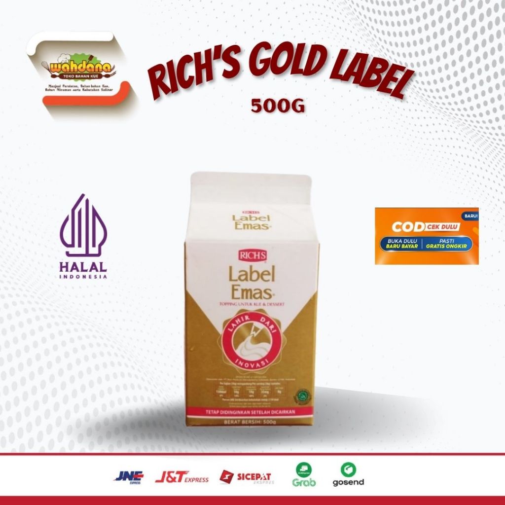 

Whipping Cream Rich’s Gold Label 500g