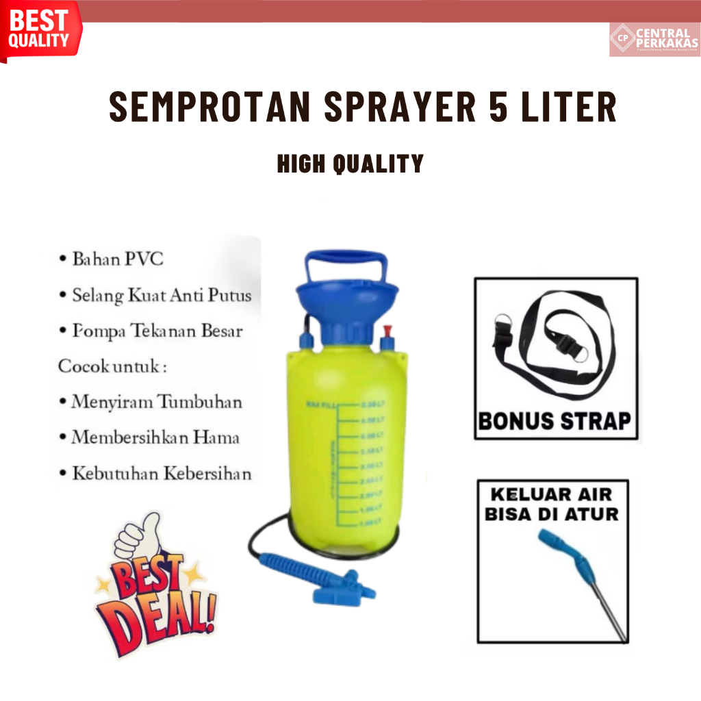 Semprotan 5 liter / semprotan air / nozzle sprayer / semprot air