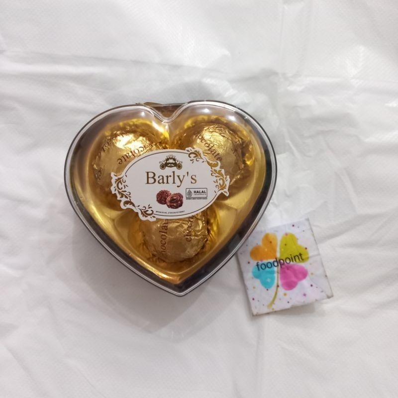 

Coklat Barlys 3 pcs Love Shape Chocolate