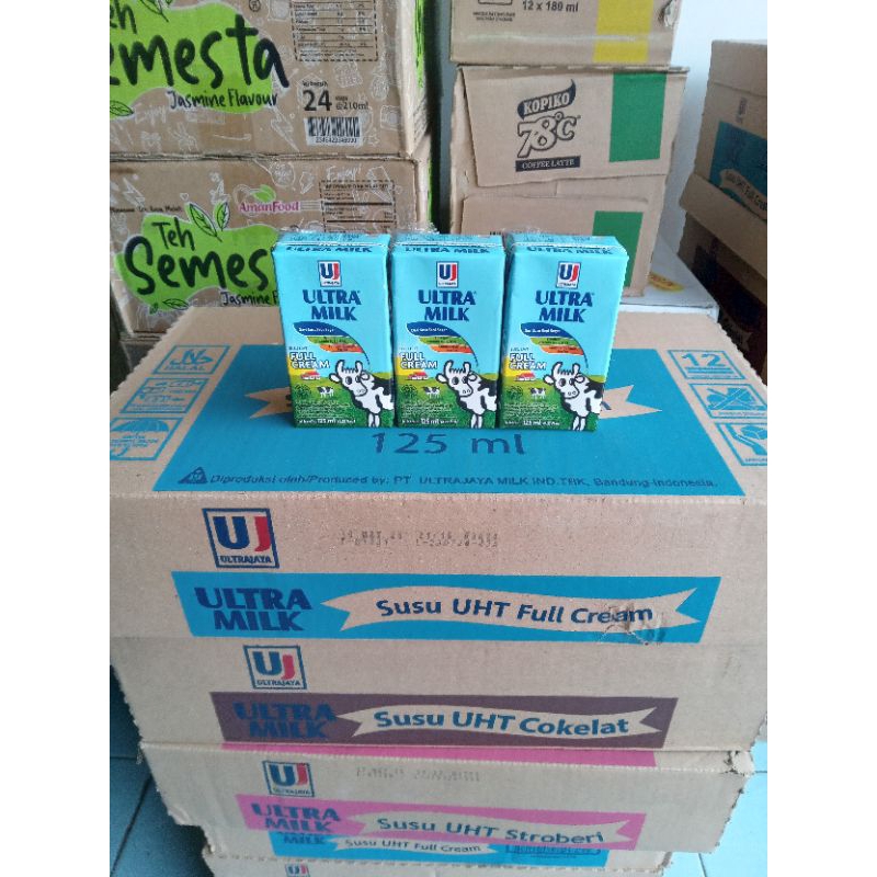 

Susu Ultra UHT 125ml 1 Carton isi 40 pcs