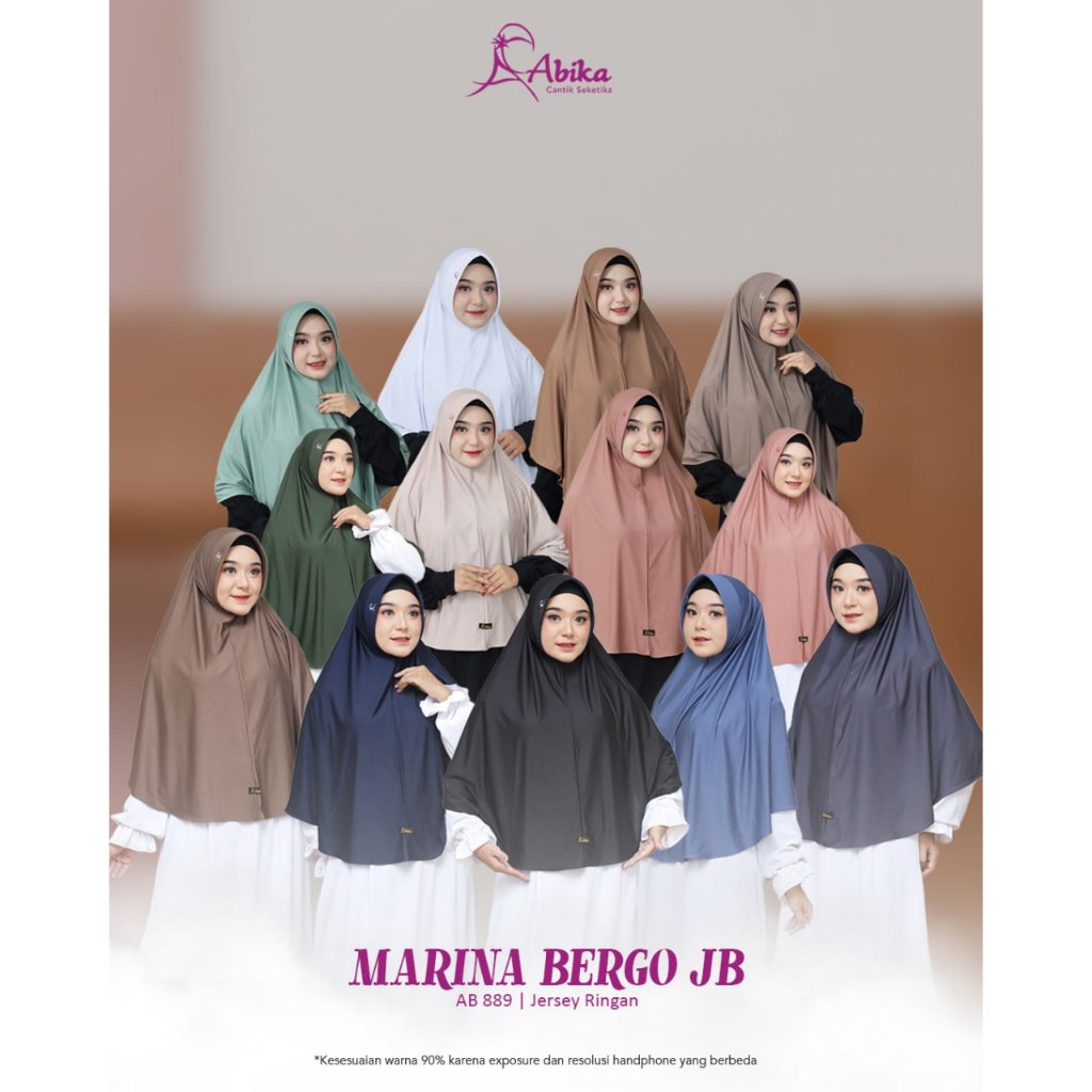 Abika Hijab Bergo Marina Jumbo