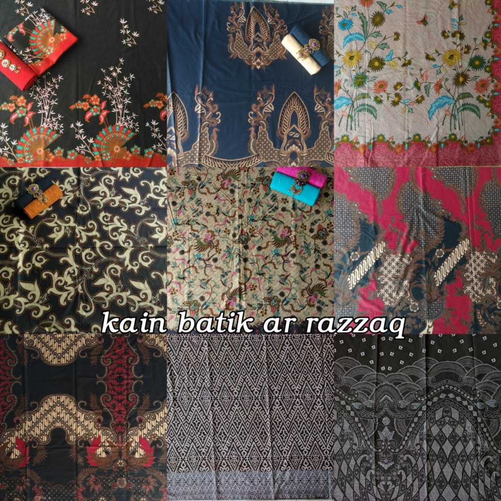 kain batik meteran pekalongan motif printing kain batik meteran kain meteran batik pekalongan