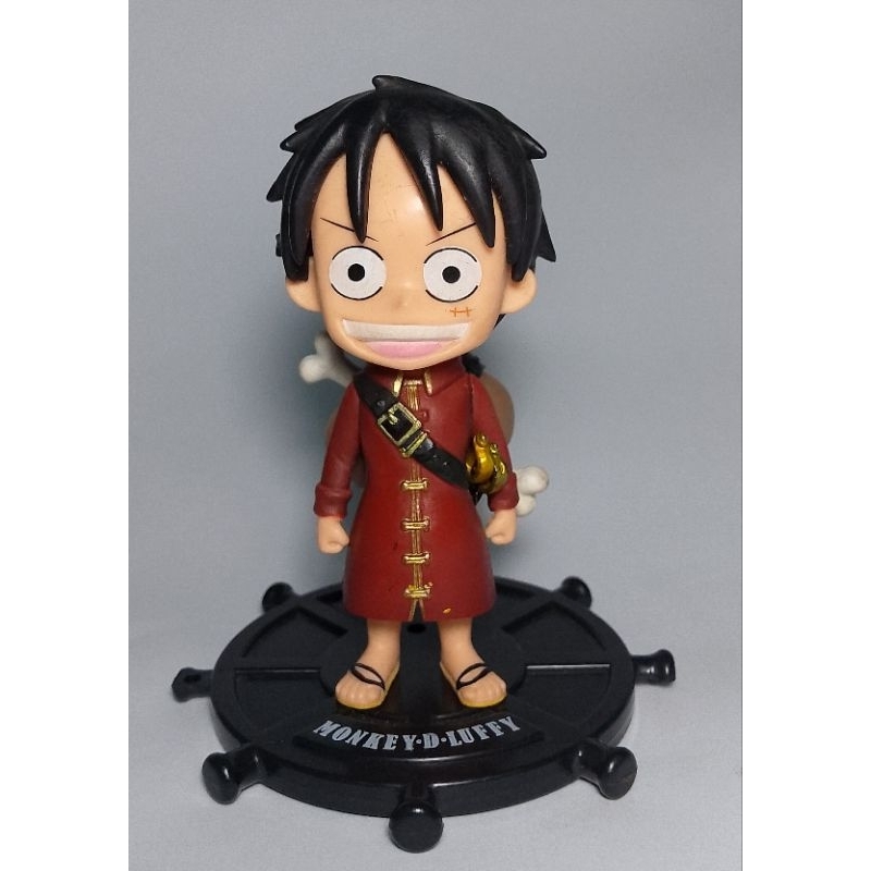 figure chibi one piece Luffy chibi preloved recast