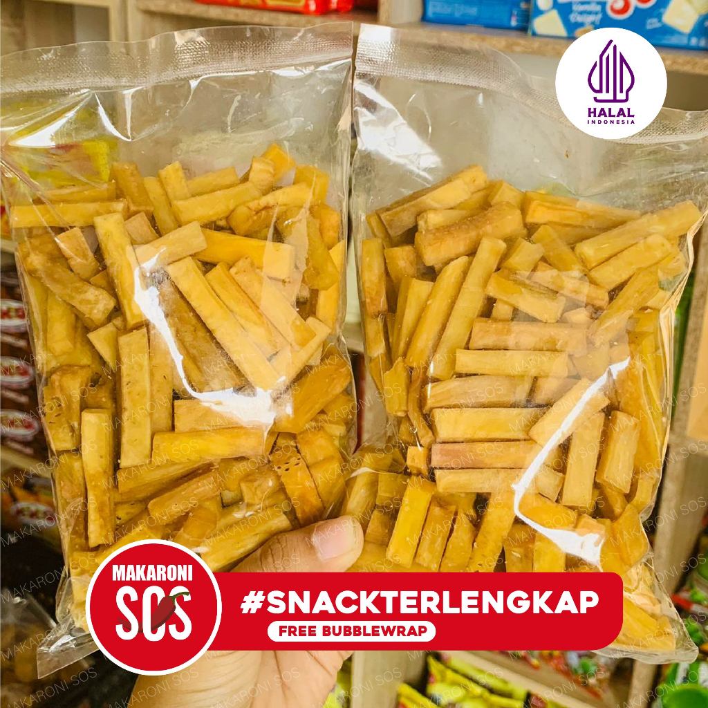 

1 KG Stik Sukun Mentega Gurih Mantap Terenak Termurah Terlengkap Snack Grosir Kiloan Makaroni SOS