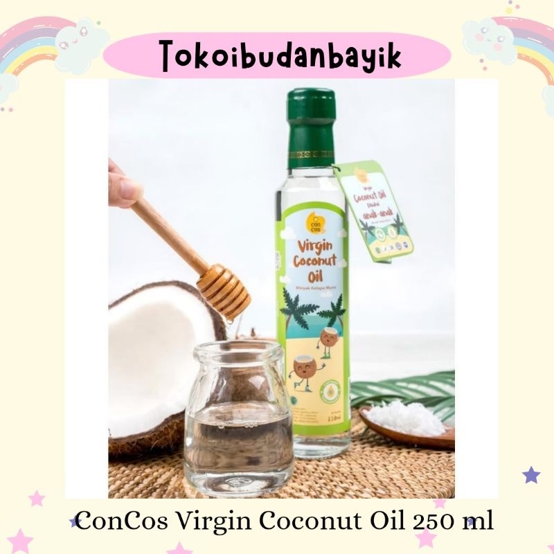 

ConCos Virgin Coconut Oil 250 ml/minyak mpasi