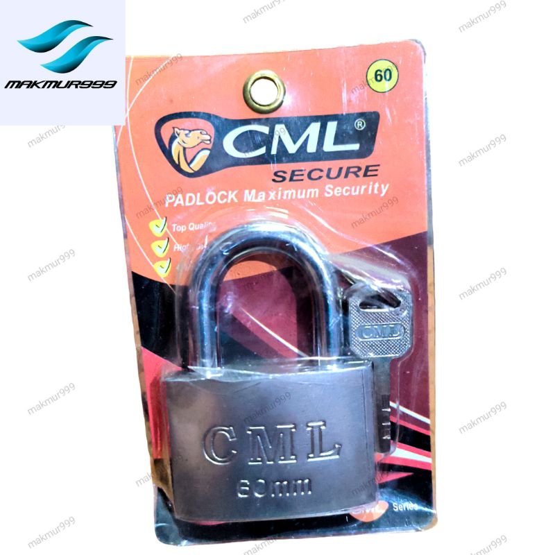 gembok 60mm camel leher pendek
