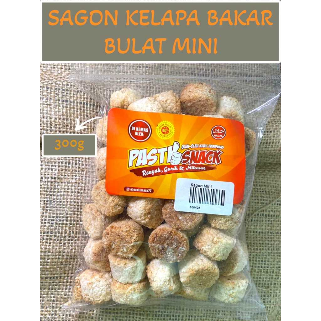 

SAGON KELAPA BAKAR BULAT MINI 300GR