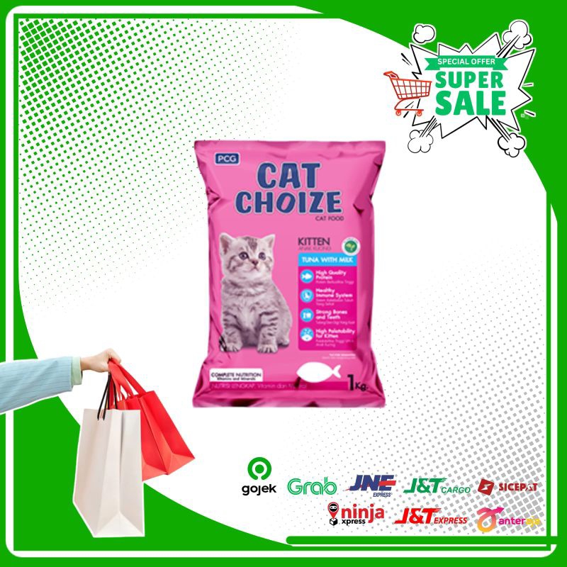 Cat Choize Kitten 10Kg Tuna Makanan Kucing Cat Choize Promo
