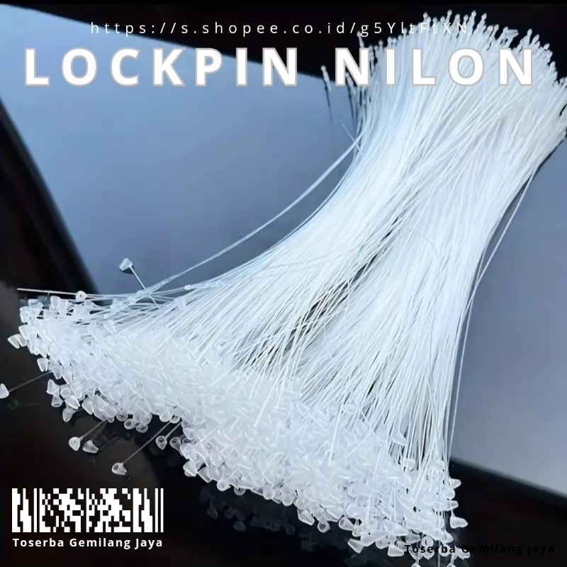 

Loop Pin Plastik Putih Bening 10cm isi 12 | Hang Tag Plastik Bening Putih | String Pin 10cm isi 12 Warna Putih Bening