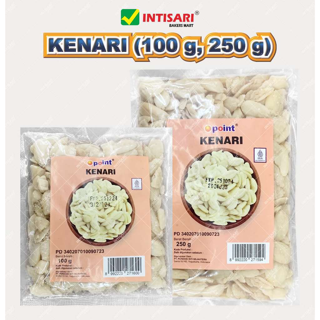 

BIJI KENARI (UTUH MENTAH)
