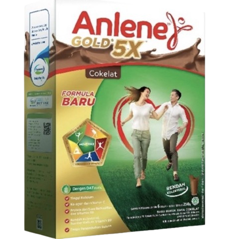 

Anlene Gold 5x Actifit 3x Coklat Vanilla 240gr 600gr