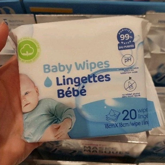 MINISO Baby Wipes Non Alcohol Tisu Basah Bayi