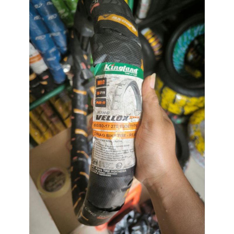 ban luar kingland ctx vellox drag racing 50/90-60/80 ring 17