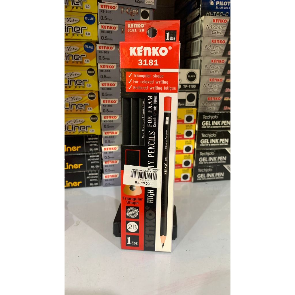 

pensil 2b kenko 3181