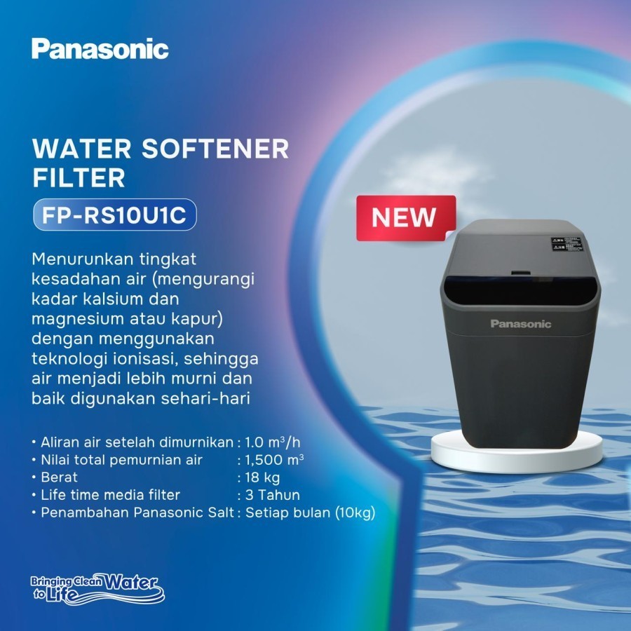 Panasonic FP-RS10U1C Water Softener Filter - Penyaring Air Kapur