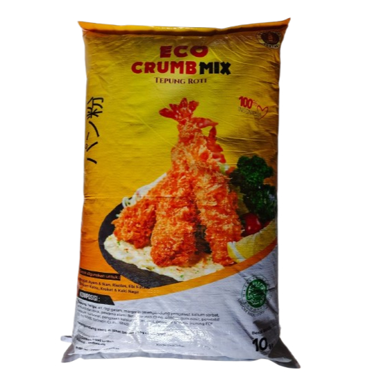

Tepung panir / roti Eco crumb mix warna Campur 1 bal 10 kg