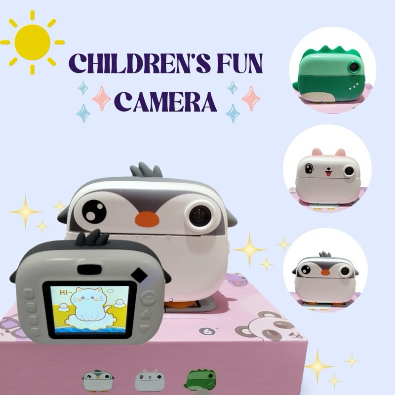 Kamera Foto Karakter Lucu