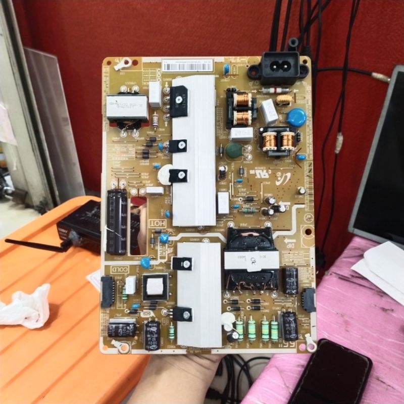 psu samsung ua55j5500ak - ua55j5500 power supply regulator mesin tv led