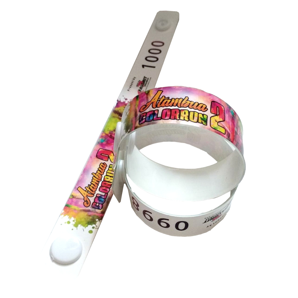 

Tiket Gelang Event Custom Festival Waterproff Anti air / Gelang Ticket Konser