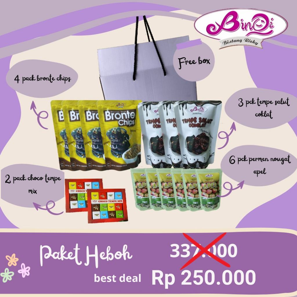 

PAKET BUNDLING HEBOH | HAMPERS | BINGKISAN | OLEH-OLEH
