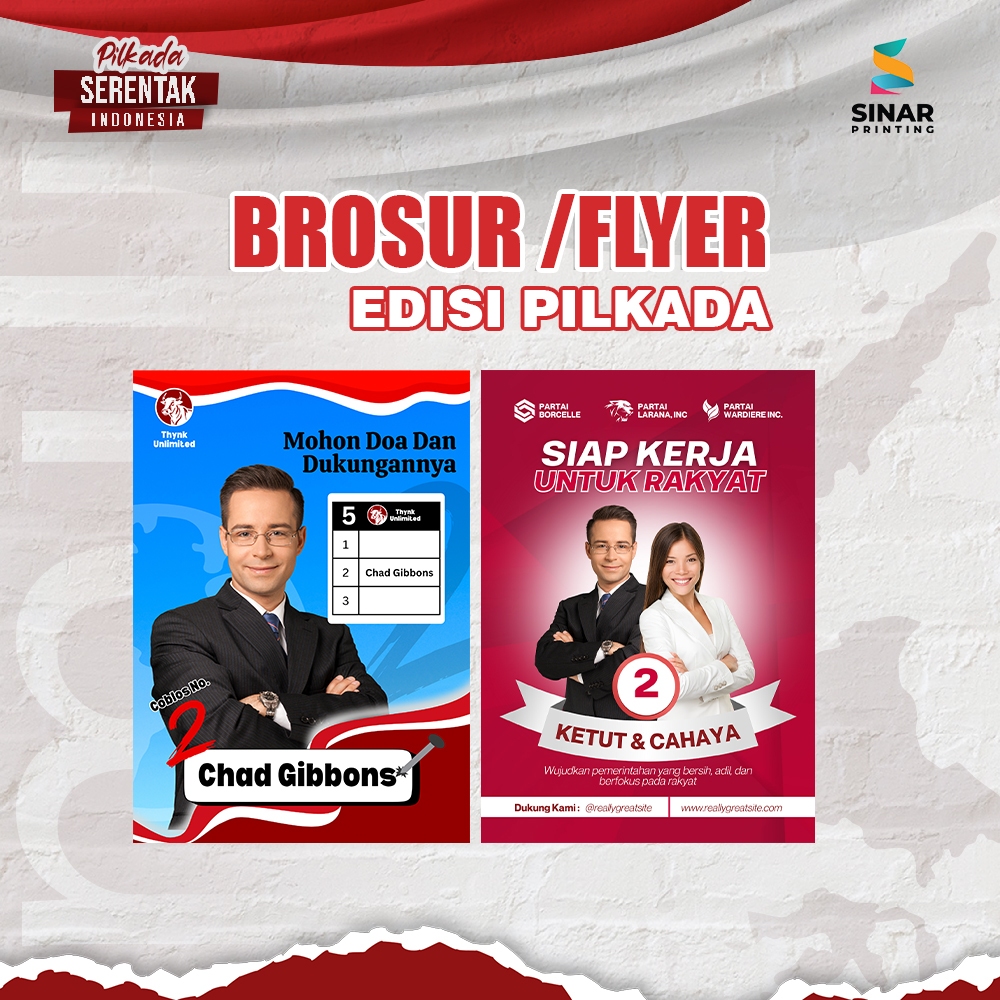 

SINAR PRINTING - CETAK BROSUR PILKADA - UKURAN A5