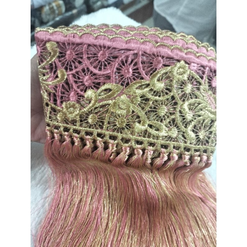 RENDA RUMBAI BORDIR SONGKET PALEMBANG TENUN BATAK ULOS