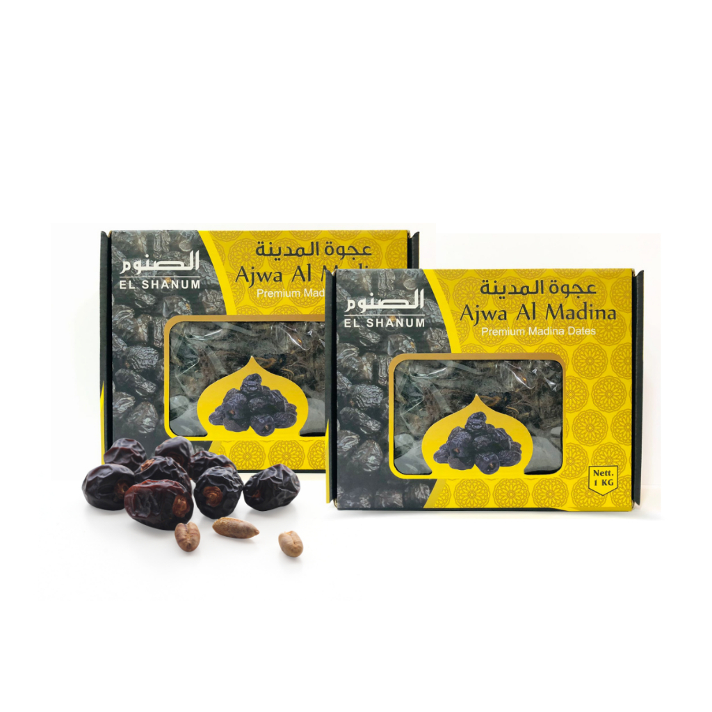 

Promo Kurma Ajwa Premium 1kg Box Kuning / Kurma Ajwa Organik / Ajwa Aliyah / Kurma Nabi