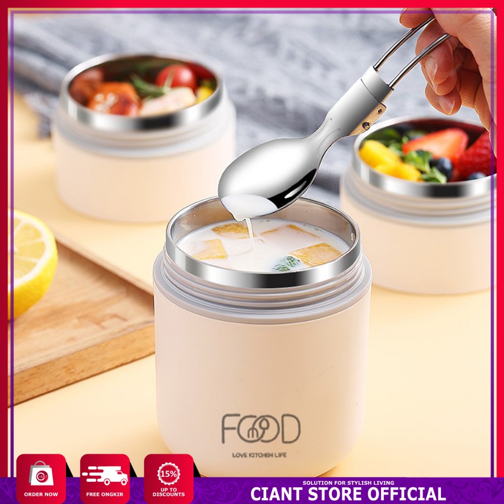 WADAH KOTAK MAKAN NASI BOX TERMOS SERBAGUNA MINIMALIS TAHAN PANAS HOT